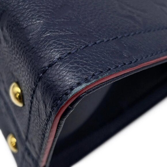 LOUIS VUITTON Sully Size PM Monogram Empreinte Leather Marine Rouge M54195 - Picture 5 of 16